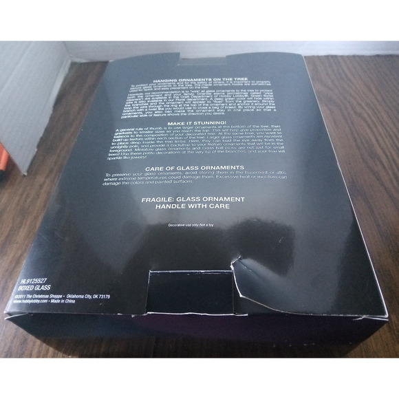 The Christmas Shoppe Red White and Green Holiday 4 Pack Bulb Ornaments - Picture 2 of 5